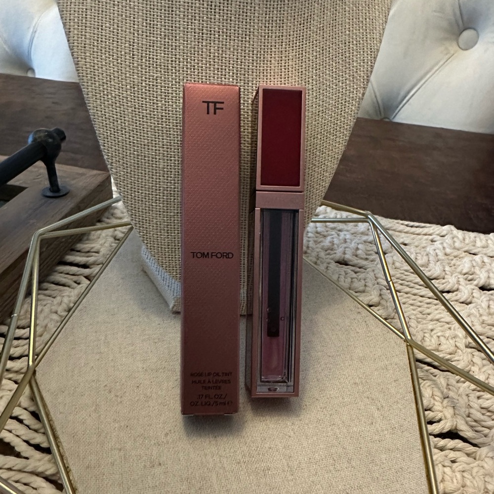 Tom Ford Rose Lip Oil Tint - 5 mL - New In Box